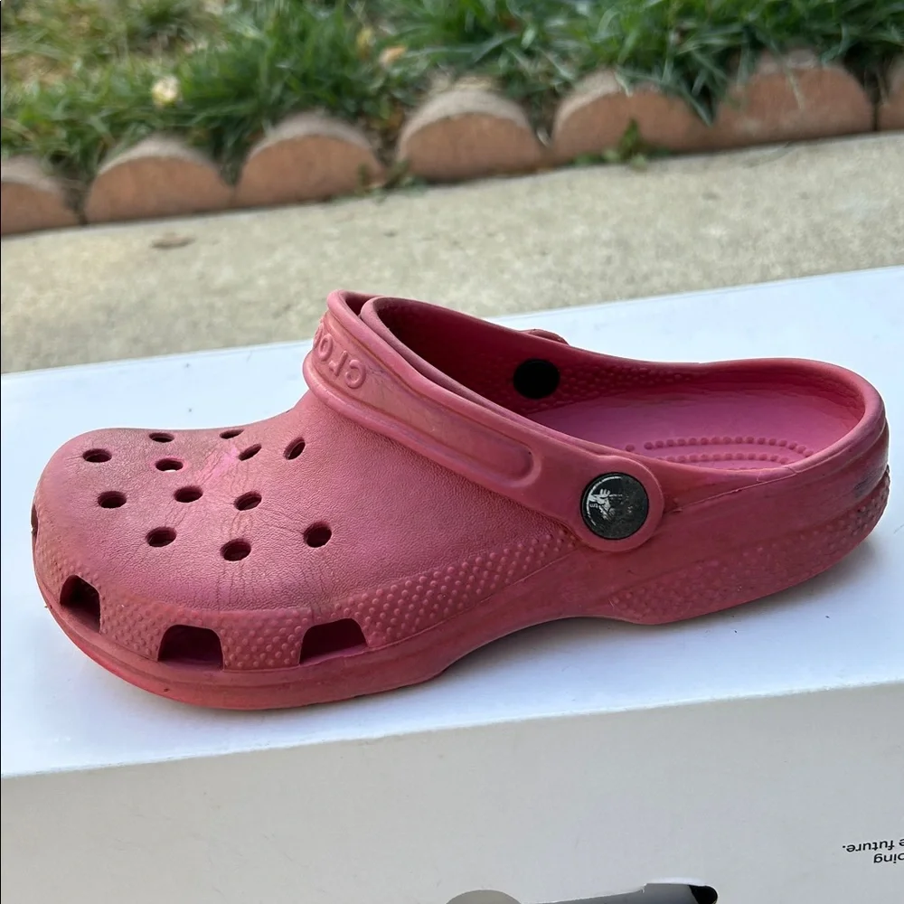 Crocs Kids Classic Clogs Slip-On Shoes Size 3 Used